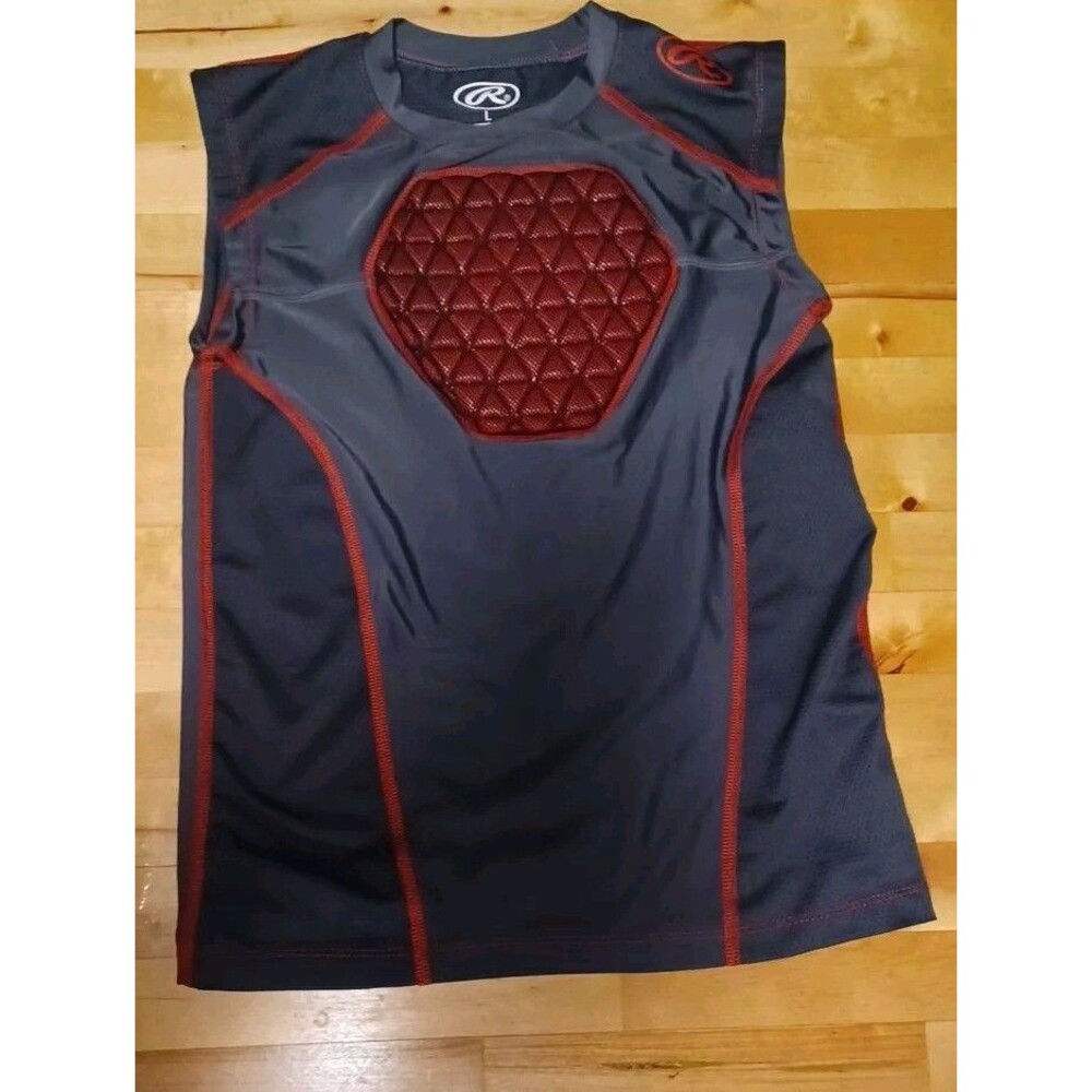 Rawlings Grey Protective  Shirtl Youth Large